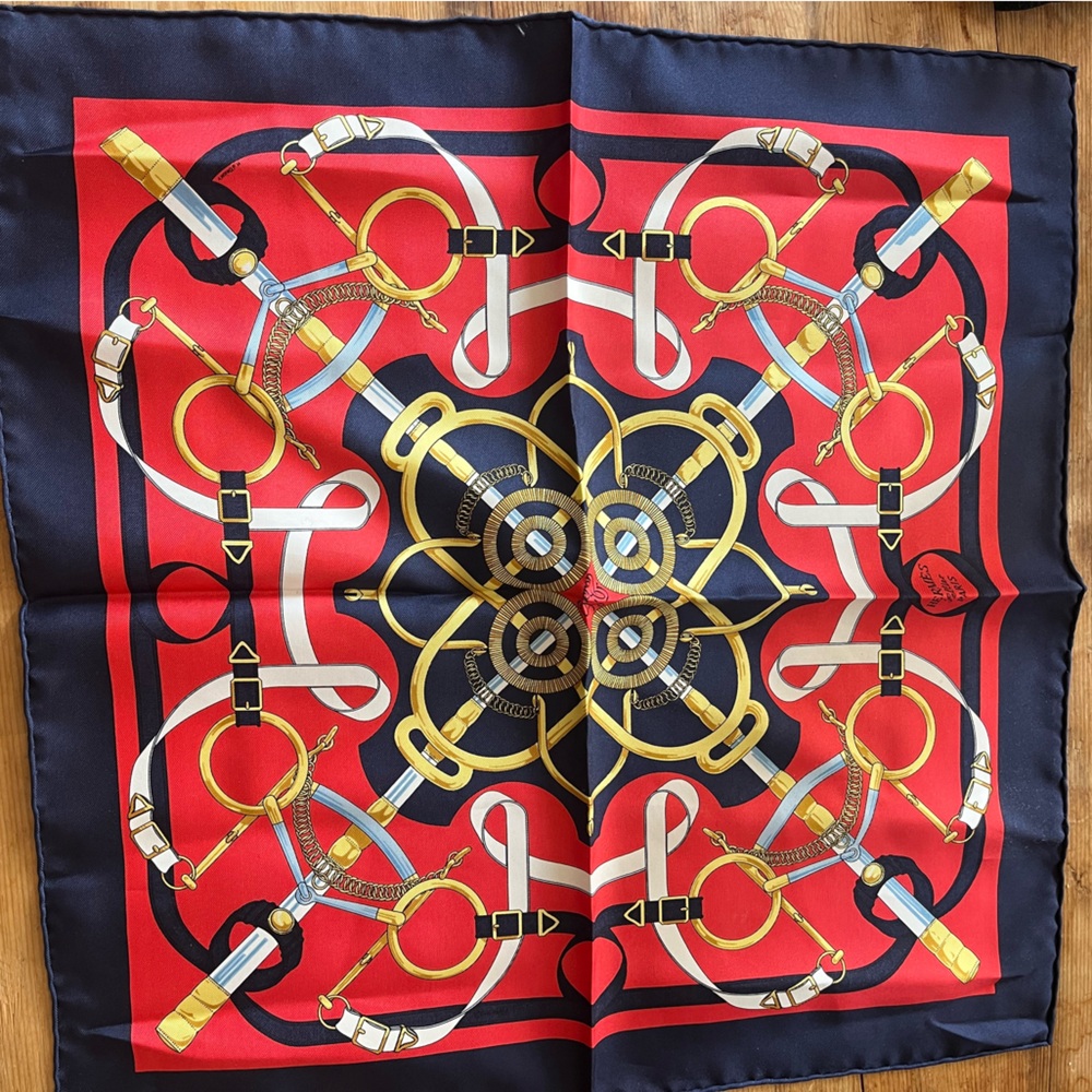 Small Vintage Hermes headscarf
